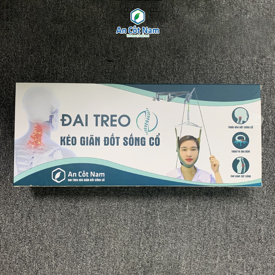 Đai treo kéo giãn đốt sống cổ An Cốt Nam - Hỗ trợ thoái hóa, thoát vị, thần kinh tọa - phương pháp vật lý hiêu quả ngay.