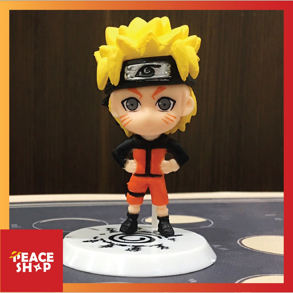 Mô Hình Nedoroid Naruto Chibi Anime Figure Decor Trang Trí Bàn Học Bàn Làm Việc Phòng Ngủ MH50