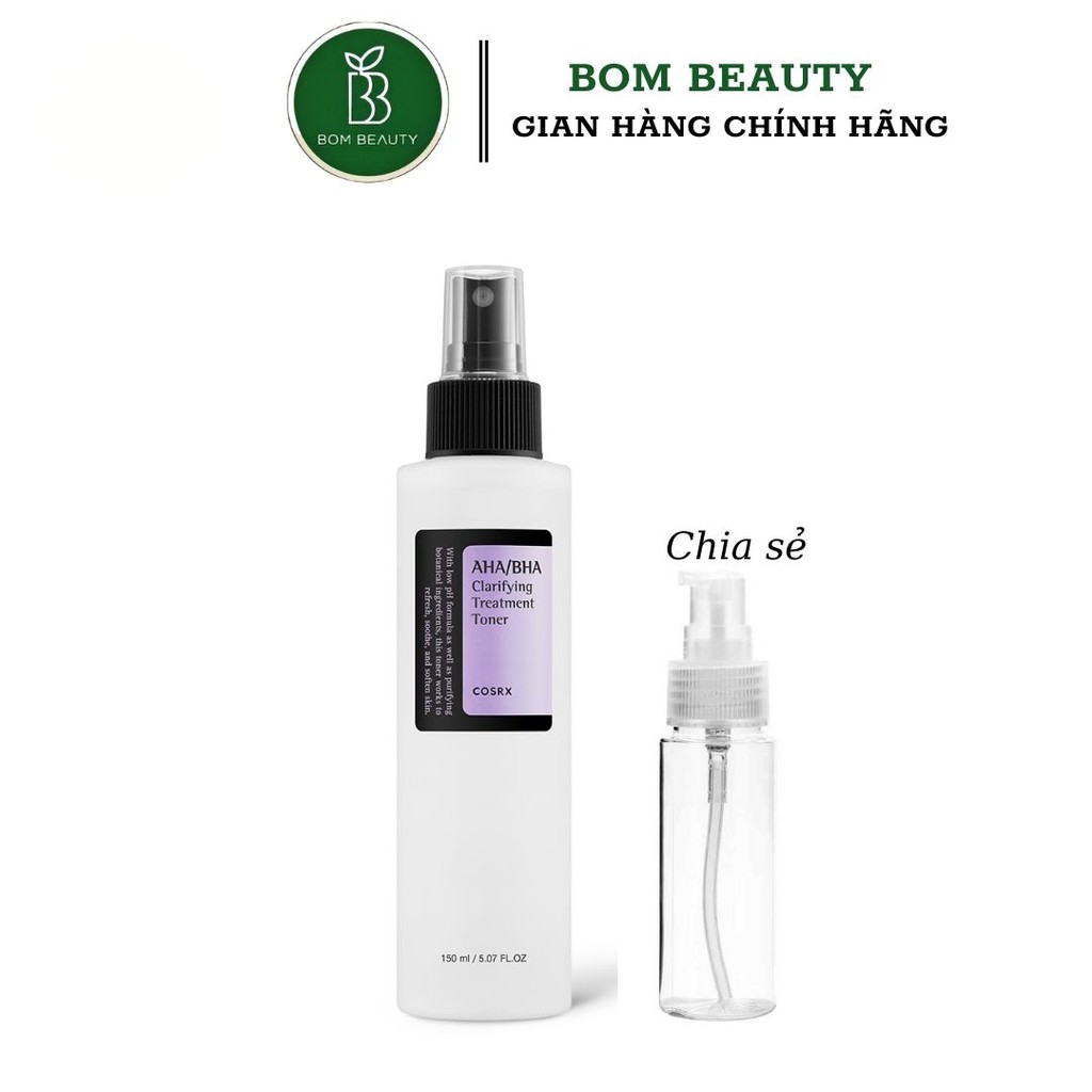 Nước hoa hồng làm sạch Glycolic Acid Cosrx Aha/Bha Clarifying Treatment Toner