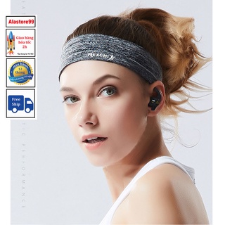 Băng đô thể thao cài đầu headband cotton dùng cho tập gym yoga bóng rổ cầu lông thấm mồ hôi chống trượt co giãn tốt BO20