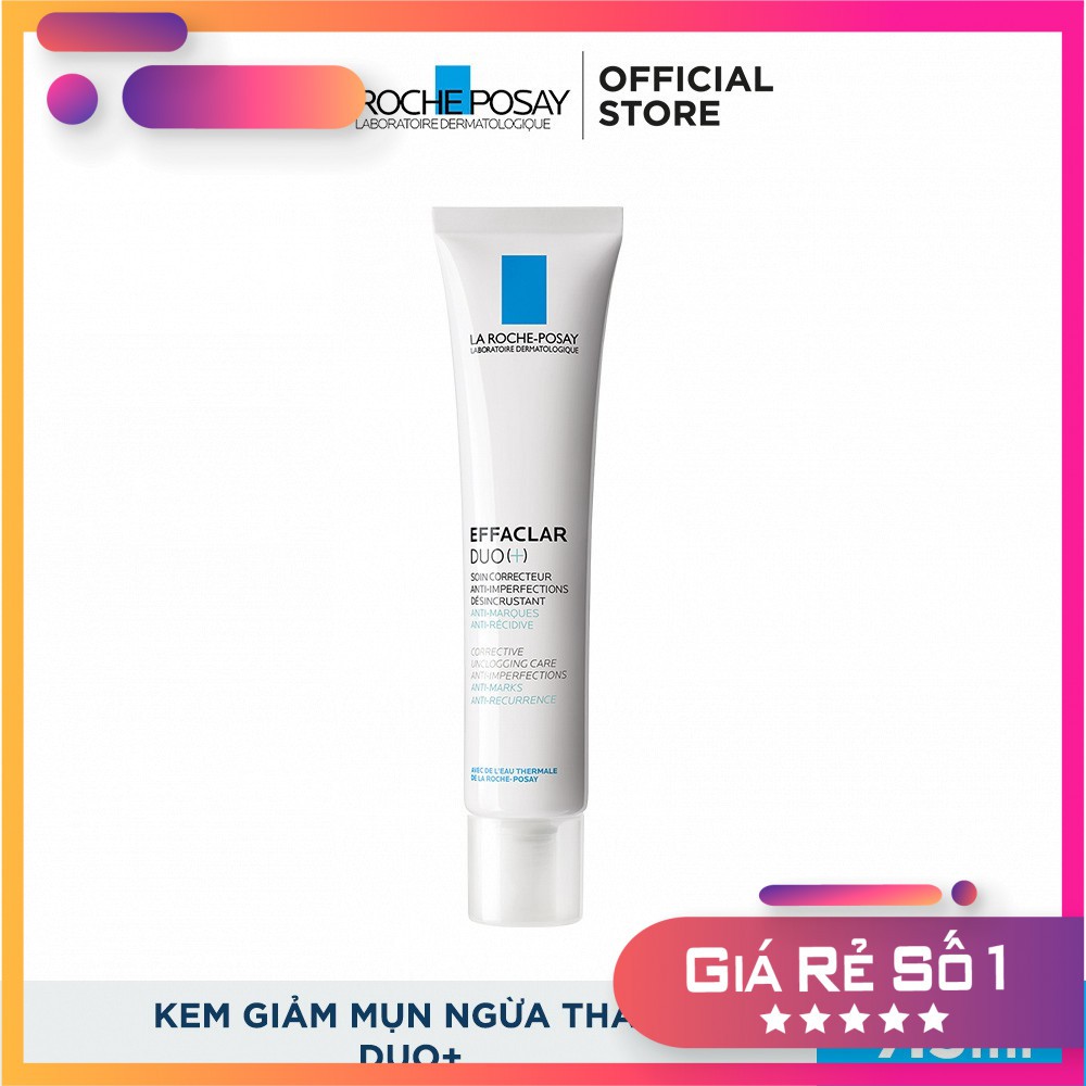 Bộ sản phẩm giảm mụn ngừa thâm siêu hiệu quả trong 12h La Roche-Posay