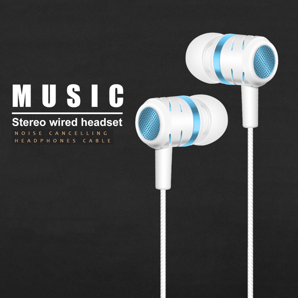 Tai nghe nhét tai âm thanh siêu trầm giắc 3.5mm dành cho Android