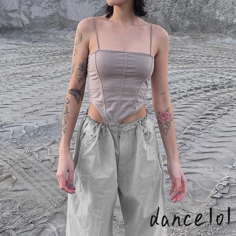 Quần Dài Nữ Nhảy Múa Có Dây Rút Co Giãn Màu Trơn 1O1