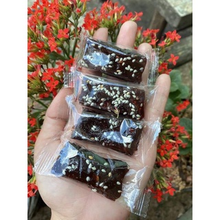 Kẹo chuối tươi mix gừng có mè không đậu phộng dẻo cay nhẹ cực ngon túi 500g