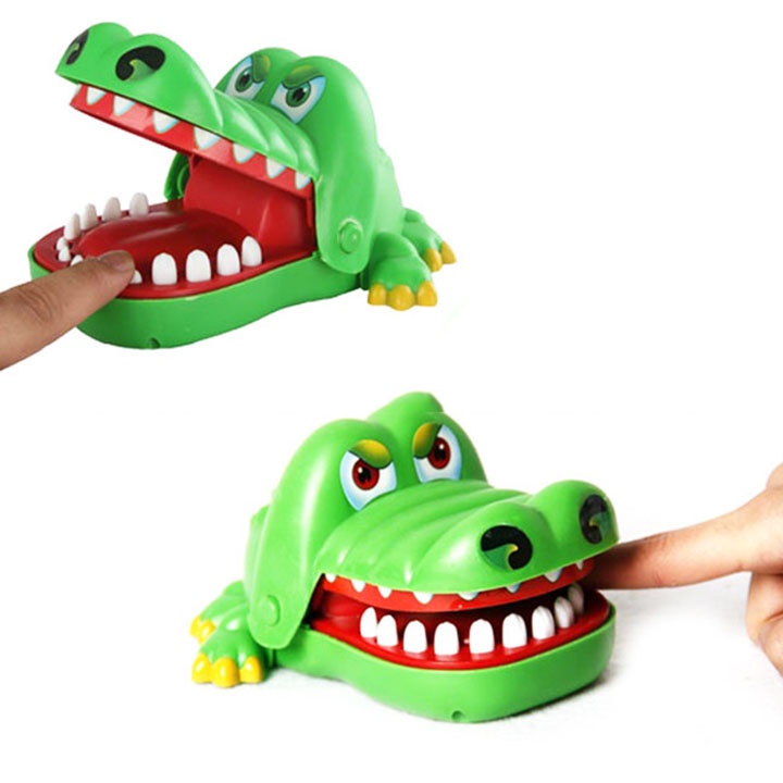 Đồ chơi khám răng cá sấu cho bé chất liệu nhựa cao cấp bền đẹp - TE0145