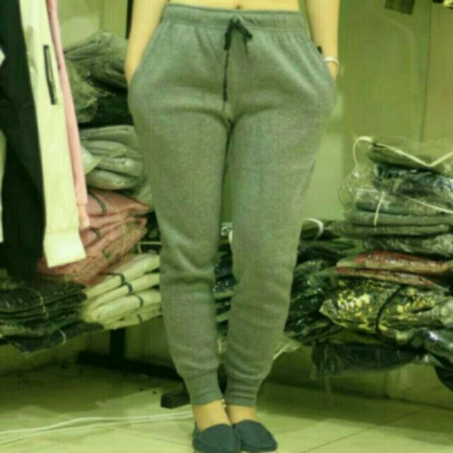 Quần JOGGER BIGSIZE lót bông cho mẹ