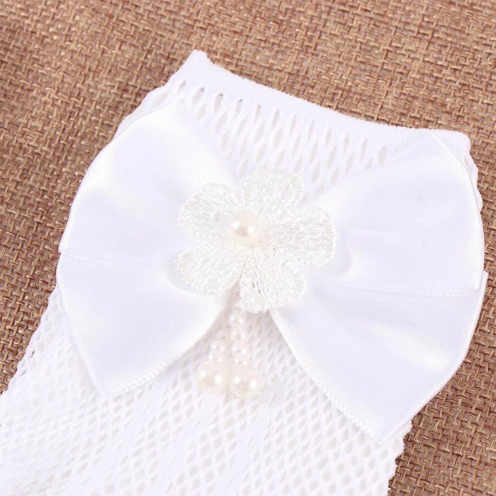 Găng tay ren lưới trang trí đám cưới