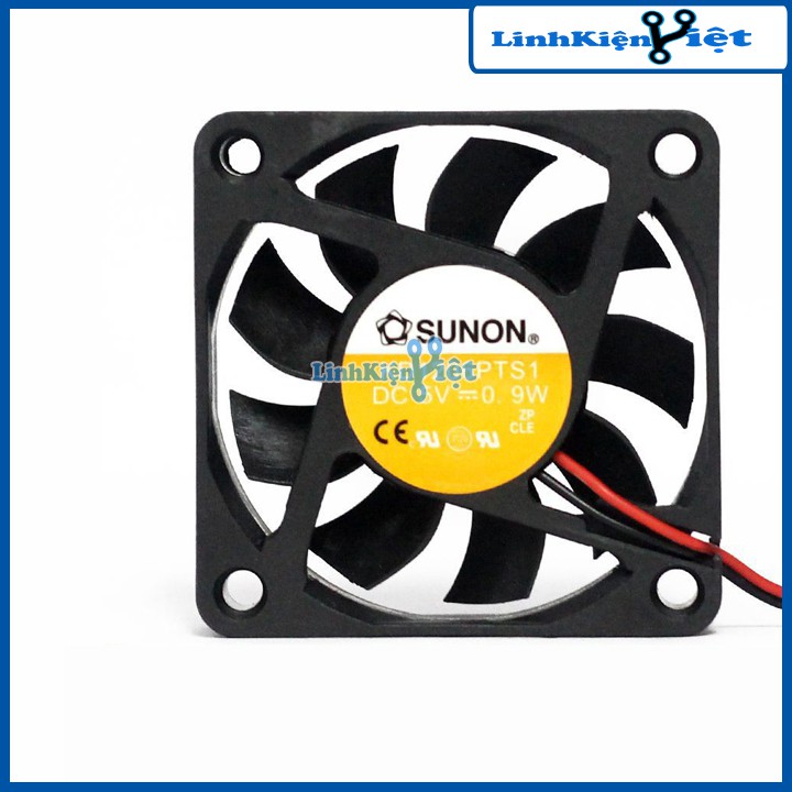 Quạt Tản Nhiệt Sunon 6x6x1.5Cm 5V 0.9W