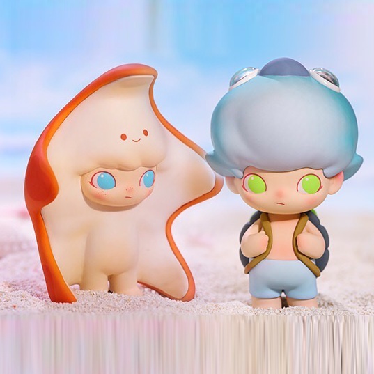 ★Hgtoys★Mô Hình Búp Bê Popmart DIMOO DIMOO Trang Trí Bể Cá