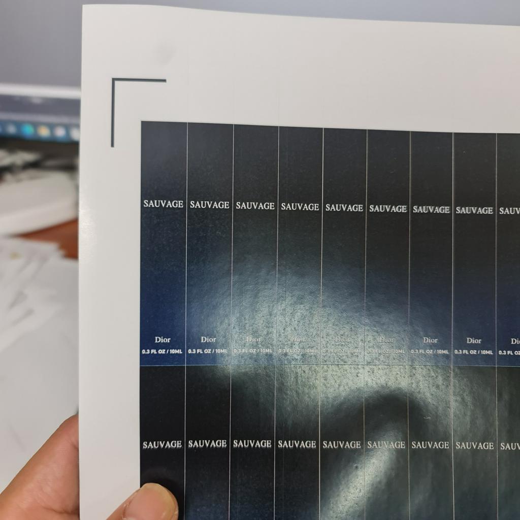 Tem Charme chiết 10ml, 5ml - Đã cắt sẵn - Dán chai chiết nước hoa - Siêu dính, bền màu không phai