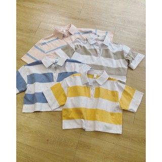 Áo polo Croptop sơ mi