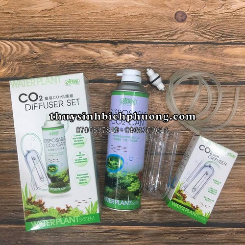 BỘ KIT CO2 XỊT ISTA I-512 CHO HỒ CÁ THỦY SINH MINI ĐỂ BÀN
