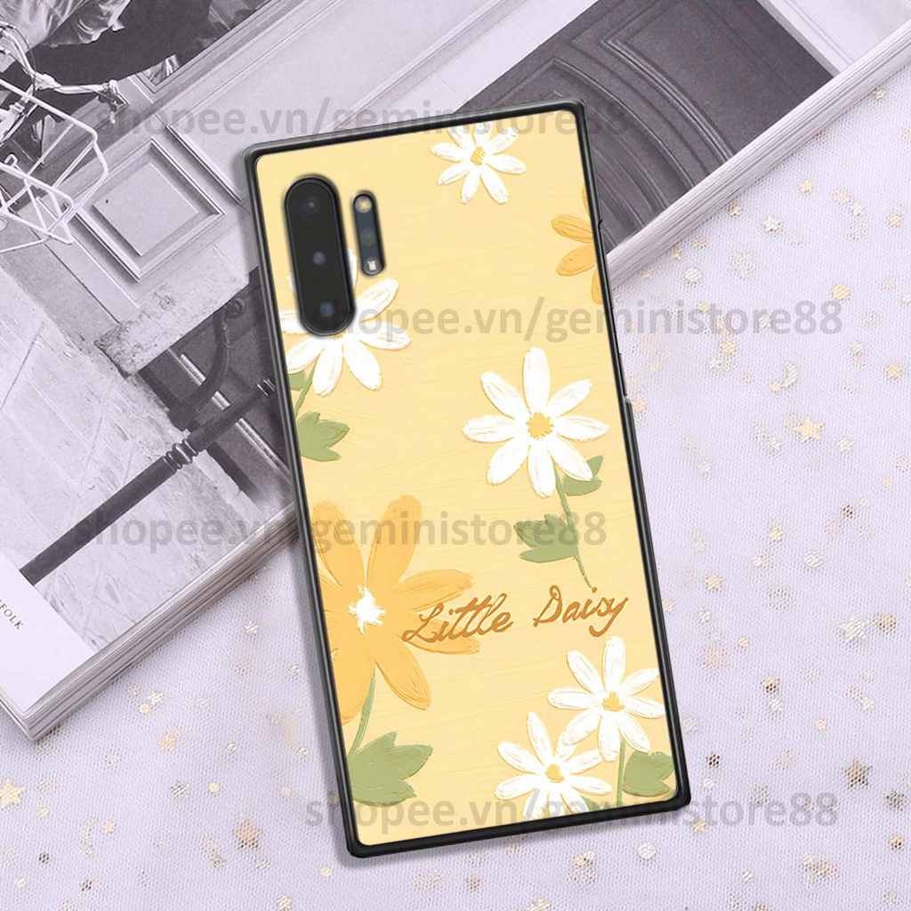 Ốp Samsung Note 10 / Note 10 Plus / Note 10+ in hình hoa lá nhiều màu sắc siêu đẹp, siêu xinh, siêu cá tính