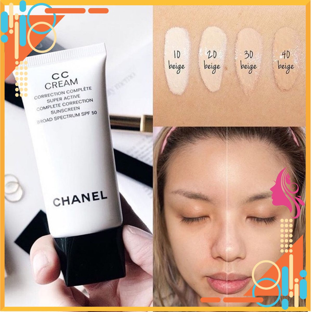 Kem trang điểm Chanel CC Cream unbox