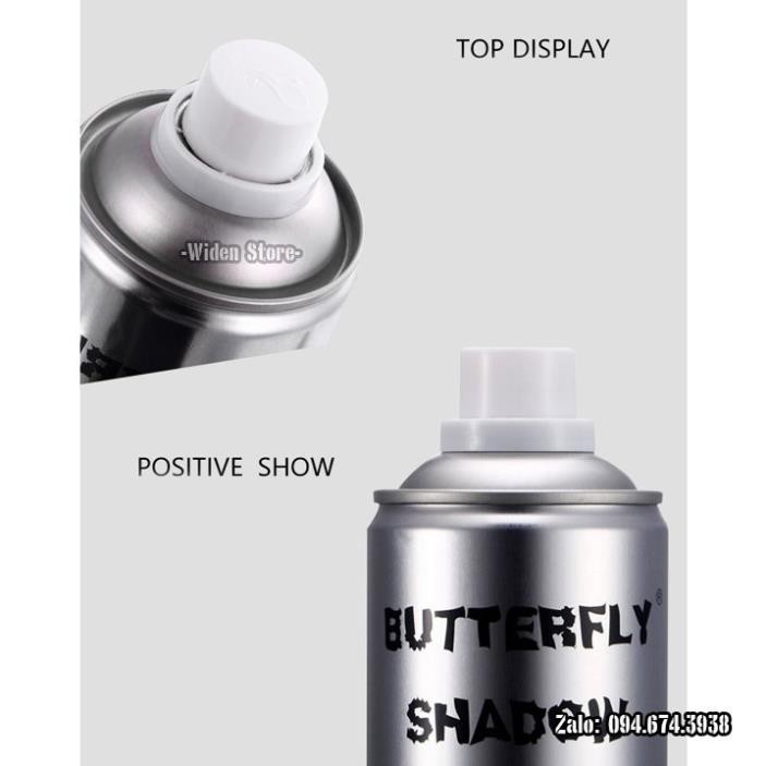 [Gôm chính hãng] Gôm Keo Xịt Tóc Butterfly Shadow Cao Cấp Nam Nữ, Định Hình Giữ Nếp Tóc Hiệu Quả (Có Quà Tặng Kèm)