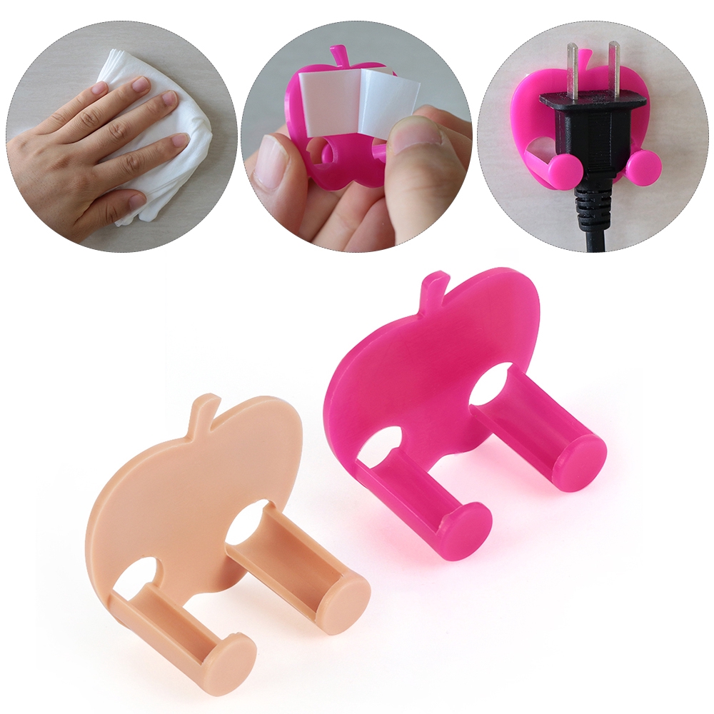 Móc treo đa chức năng hình táo với kích thước 4.5*4cm đầy tiện lợi
