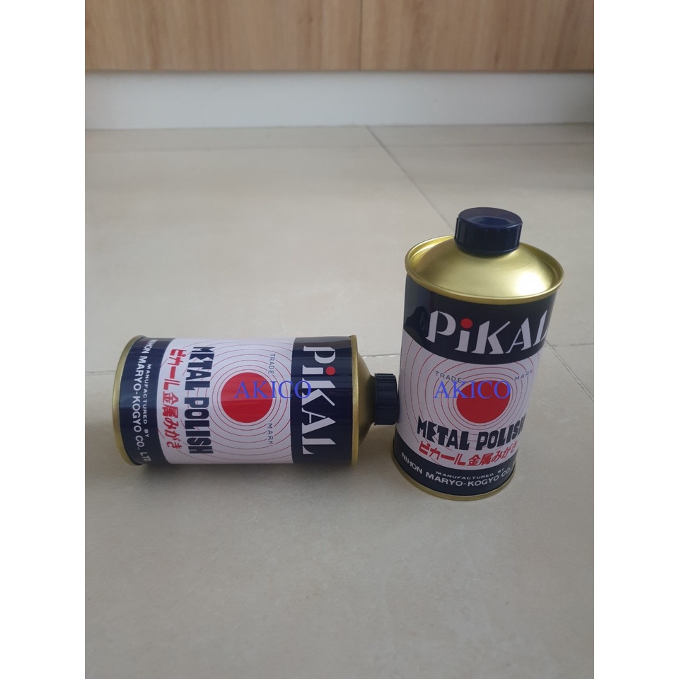 Combo 02 Bình Dầu đánh bóng kim loại Pikal Metal Polish 300g nhập khẩu từ Nhật Bản