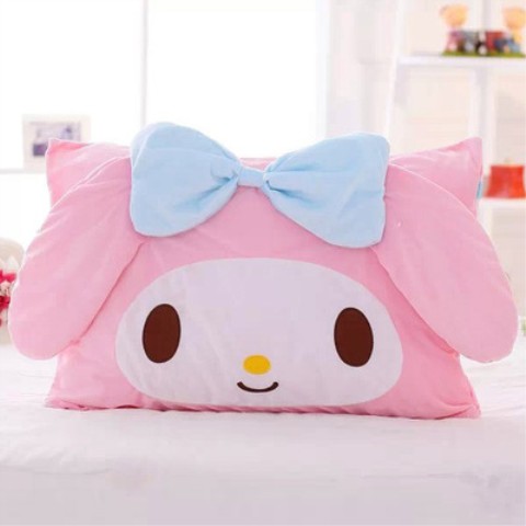 Vỏ Gối In Hình Hello Kitty / Elsa / Nữ Hoàng Băng Giá Dễ Thương