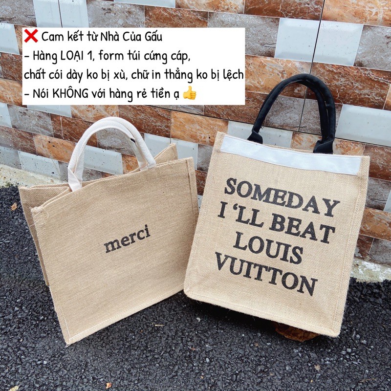 Túi cói Merci chuẩn hàng loại 1