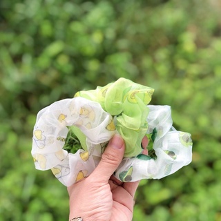 👉👉Dây cột tóc , buộc tóc voan Hàn Quốc Srunchies dễ thương