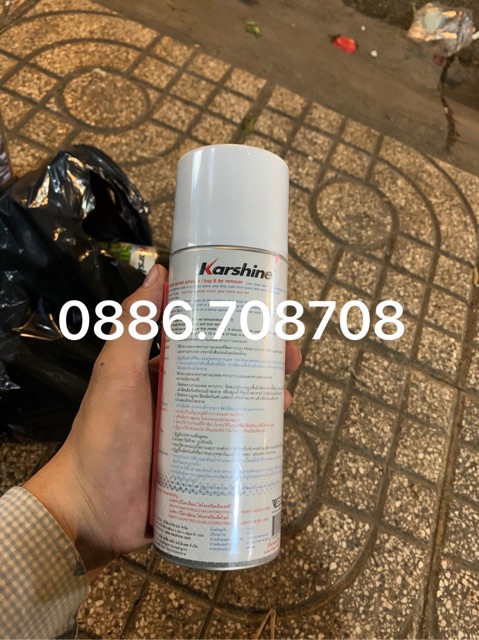 Tẩy lốc máy Karshine Thái Lan 400ml