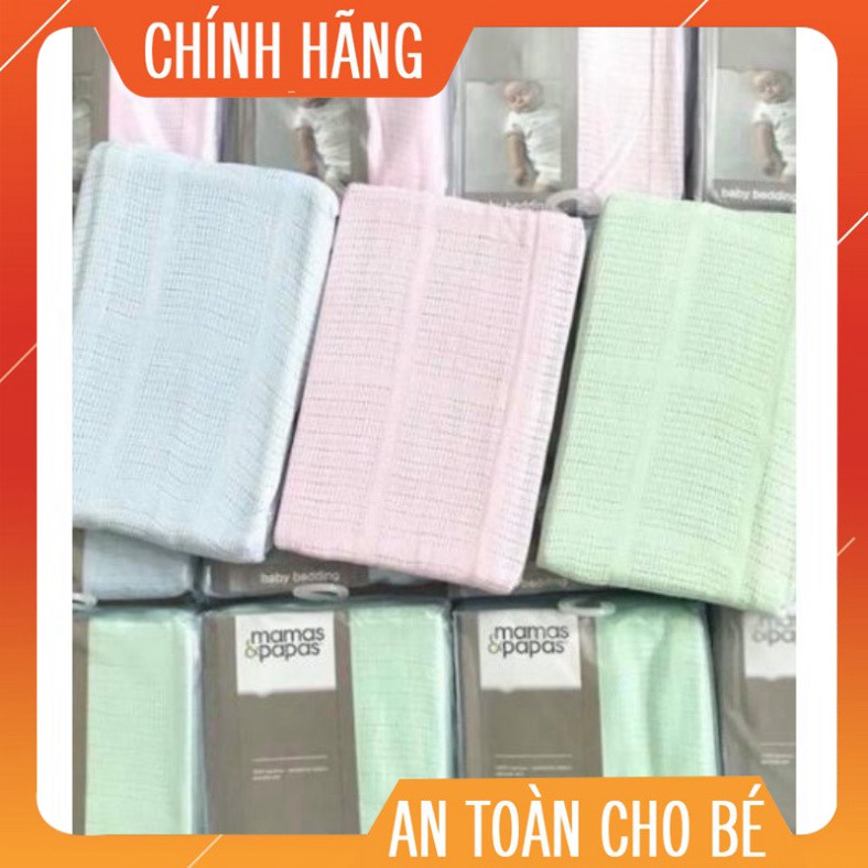 Chăn lưới Mama &papa xuất Anh Dùng làm chăn đắp cho em bé, cho cả người lớn, người già.