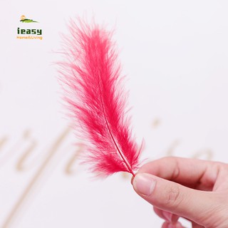 Bịch 100 lông vũ nhiều màu dùng để trang trí