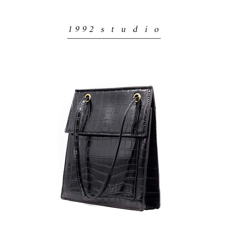 [Mã 254FASHIONSALE giảm 12% đơn 99K] Túi xách nữ/ 1992 s t u d i o/ ALULA BAG/ túi xách nữ bán chạy/ màu đen