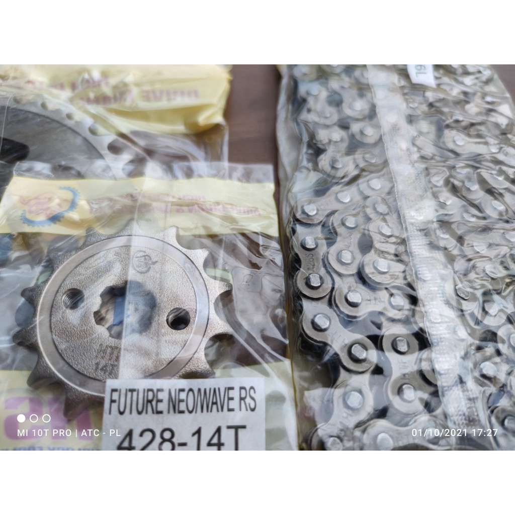 Bộ nhông xích, nhông sên đĩa HONDA Wave RS, Future Neo nhập khẩu chính hãng, công nghệ Nhật Bản.