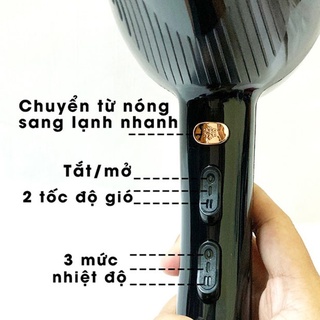 [Chính hãng] Máy sấy tóc Surker - 2 tốc độ gió Công suất lớn 3000w