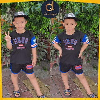 Đồ trẻ em bé trai đồ thun mát cho bé trai có size đại, chất thun cotton 100% mát mềm mịn A203 - Diễm Quỳnh