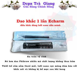 Dao khắc 1 lần Echarm điêu khắc dùng lưỡi nano siêu mảnh