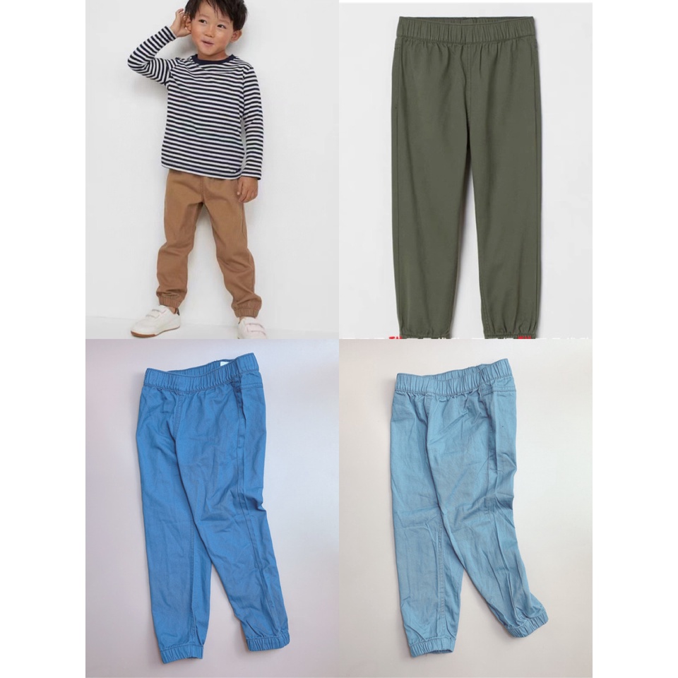 Quần kaki jogger H.M bo chun gấu 9 màu BT - Bảng màu 2