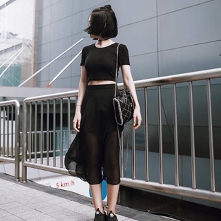 ÁO CROPTOP BASIC TAY NGẮN [GEMI SHOP]