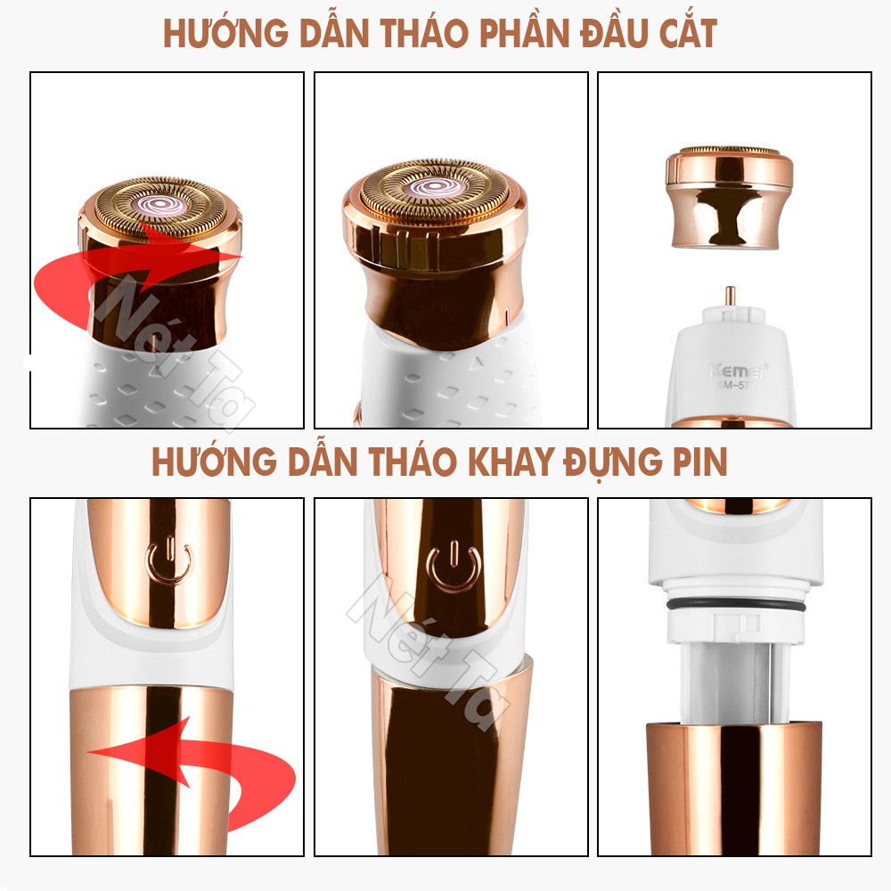 Máy Tẩy Lông Toàn Thân Keimei Siêu Sạch