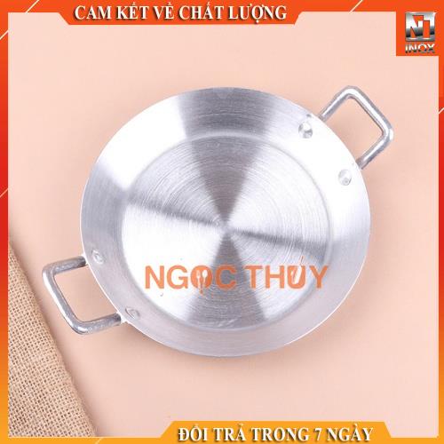 Chảo ốp la nhôm đáy bằng