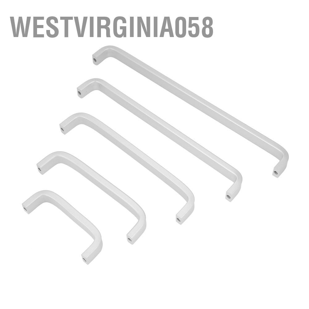 Hàng Hot Tay nắm tủ rắn màu bạc Phụ kiện cửa nội thất phong cách đơn giản Hàng giao ngayWestvirginia058