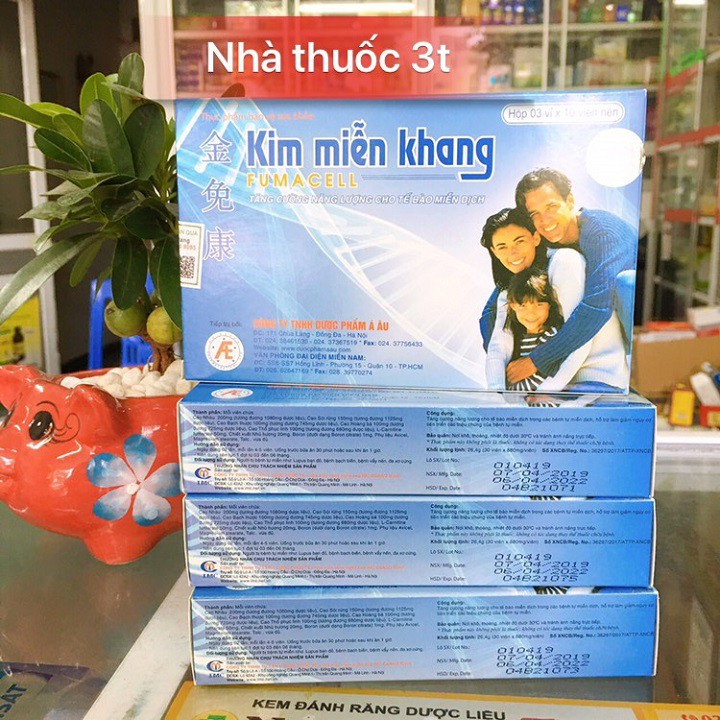 Kim miễn khang Sản phẩm cho người lupus ban đỏ, vẩy nến, á sừng, bạch biến do bệnh tự miễn.