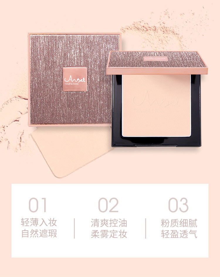 (Hàng Mới Về) Phấn Nén Che Khuyết Điểm Kiểm Soát Dầu Dưỡng Ẩm Chống Nước Lâu Trôi | BigBuy360 - bigbuy360.vn