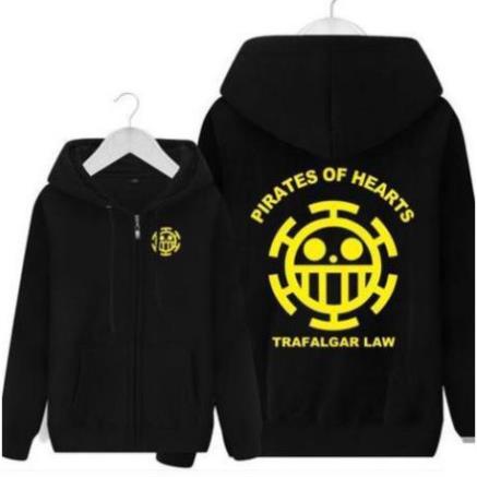 (GIÁ TỐT💥) ((VÍP NEW💥)) Mẫu áo khoác Anime Law One Piece độc đẹp siêu ngầu 🎁