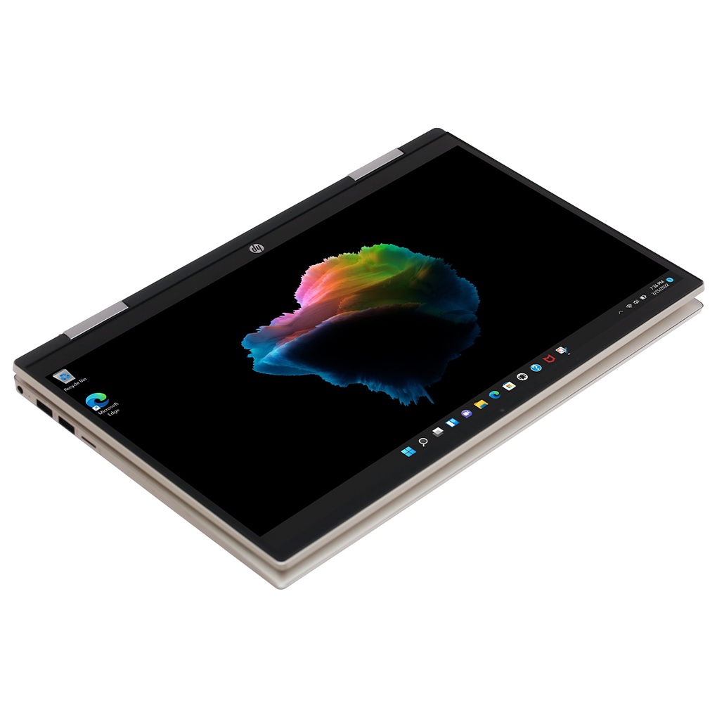 Laptop HP Pavilion x360 14 dy0075TU i7 1165G7/8GB/512GB/14"F/Touch/Pen/Win11//Vàng - Hàng chính hãng
