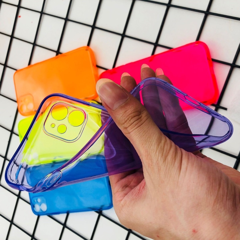 ốp trong màu dạ quang halogram