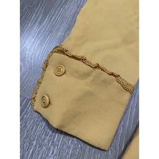 Đầm cổ vest công sở secondhand Hàn