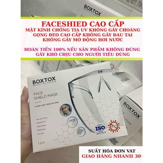 Kính Chống Giọt Bắn Phòng Dịch FACE SHIELD  ,BOTOX Sản phẩm cao cấp,Kính Bảo Hộ, Chống Bụi Đi Đường