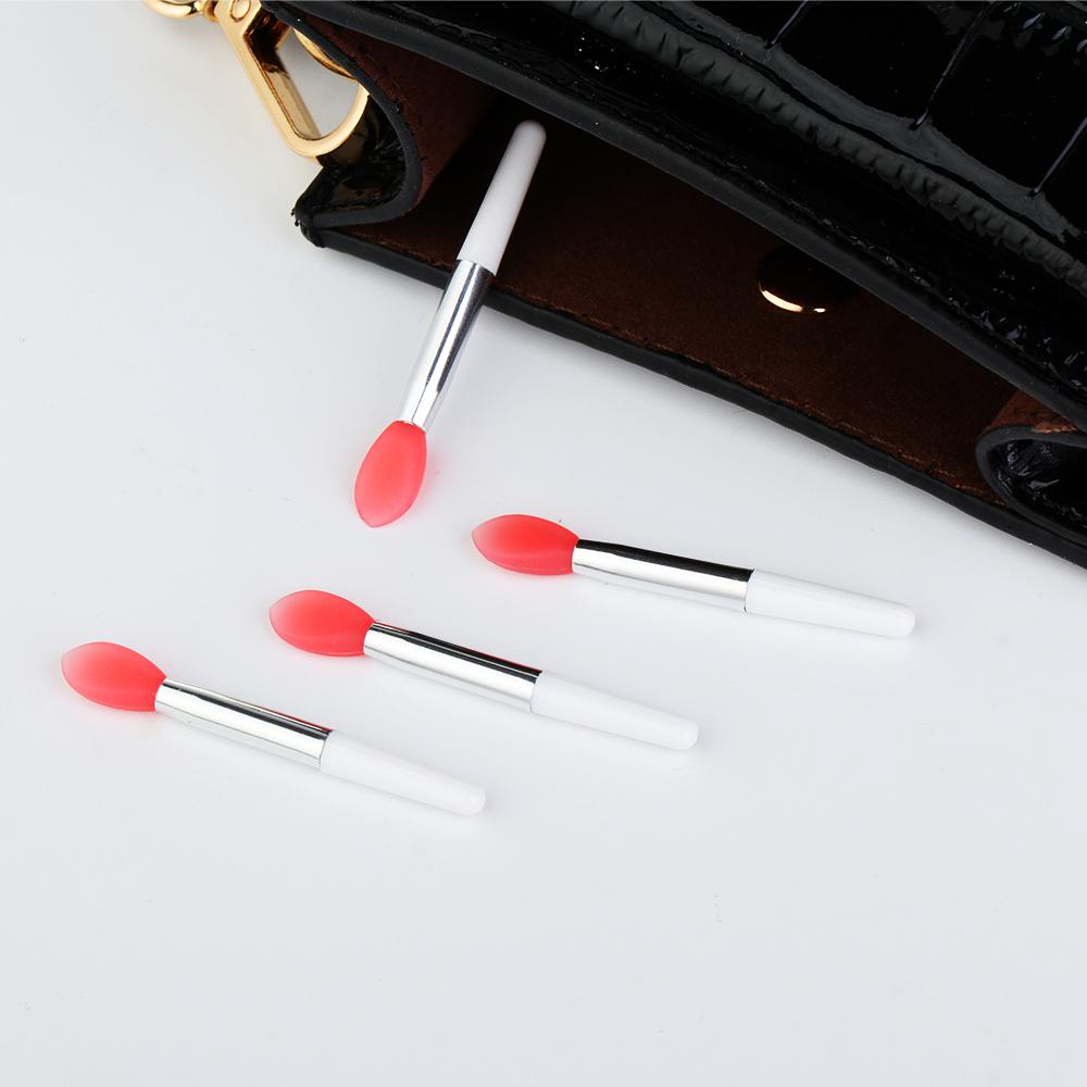 BORAG Cọ Tô Son Môi Bằng Silicone Kèm 1 Cọ Tô Son Môi Chống Bụi Tẩy Tế Bào Chết