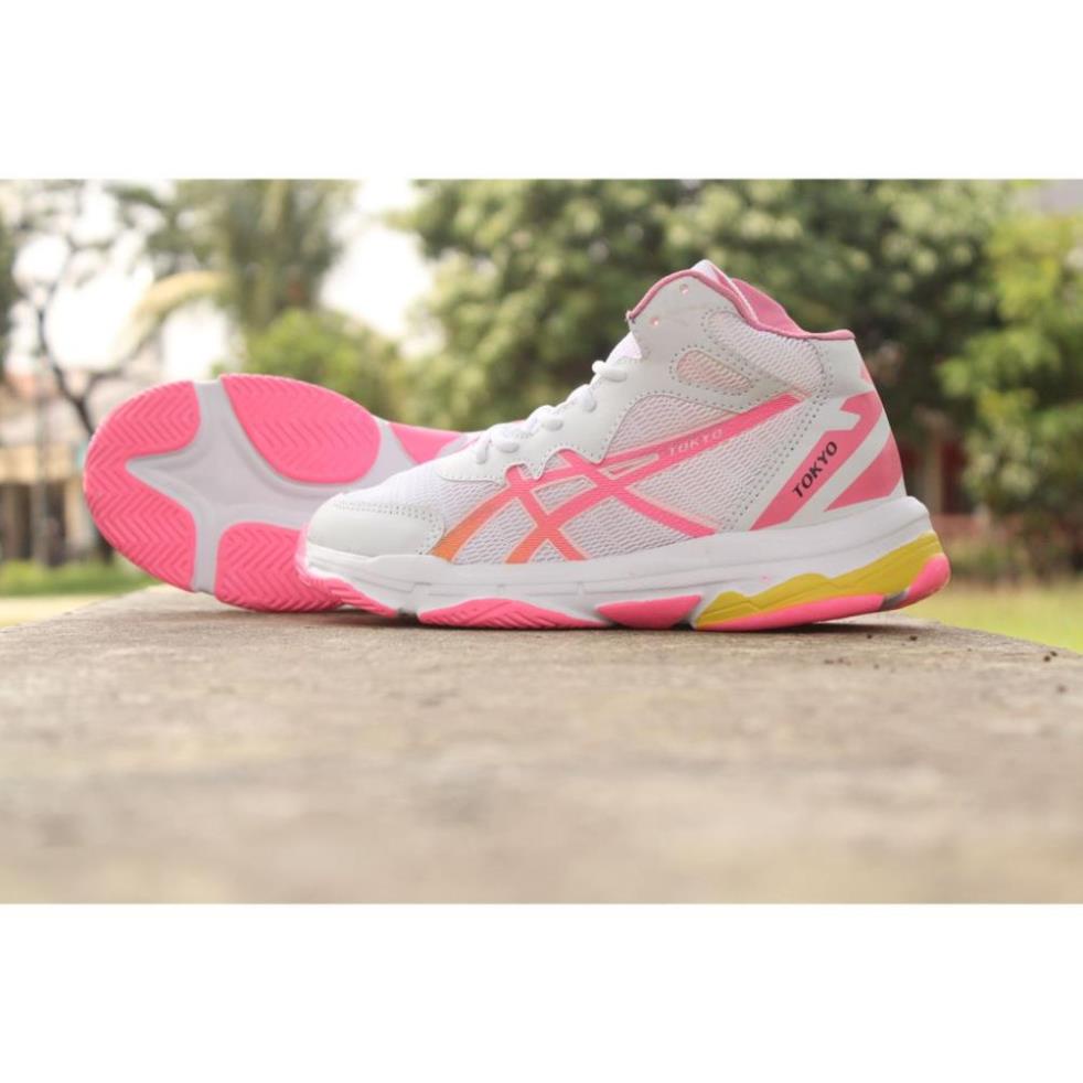 Giày bóng chuyền Asc.720 ABU màu hồng thời trang cho nữ size SZ 36-40 .": -JG*^&