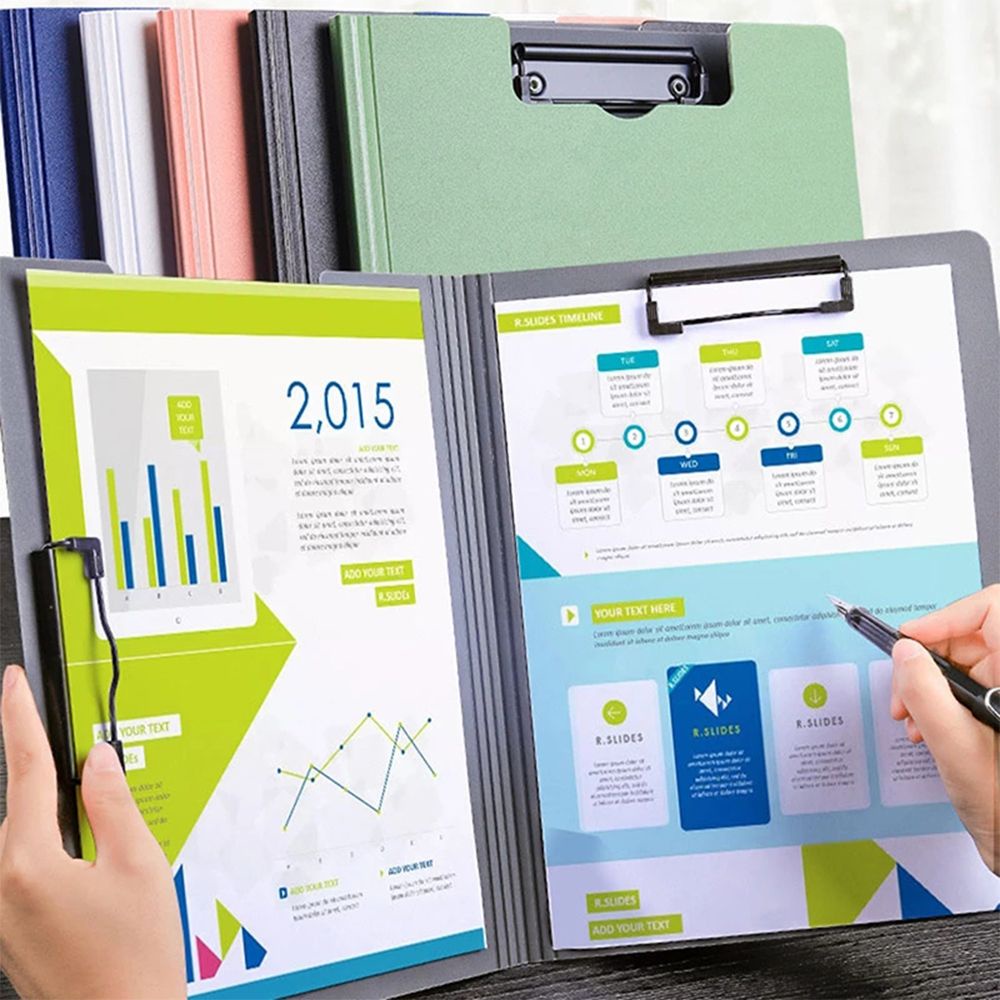 Bảng kẹp viết tài liệu khổ A4 đa dụng