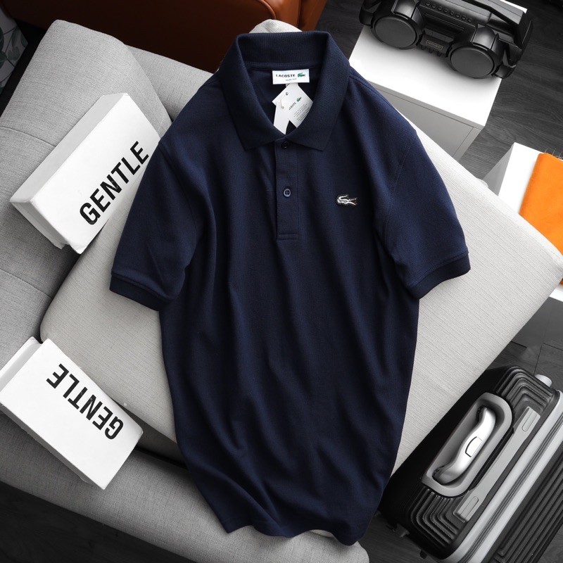 Polo Lacoste Basic Chất Liệu Cotton Gai Cá Sấu Mềm Mịn | BigBuy360 - bigbuy360.vn