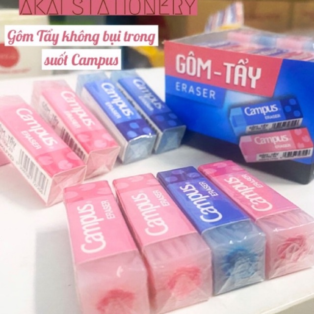 Gôm tẩy trong suốt Campus ER-TRA-20 transparent