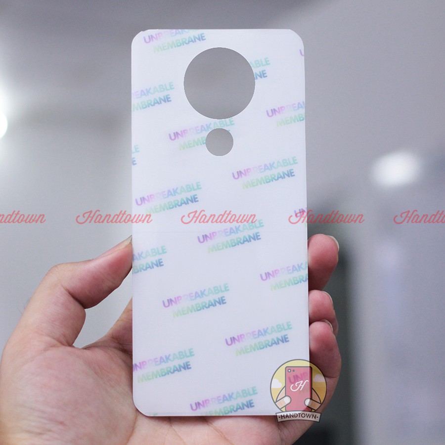 Dán PPF Mặt Lưng Nokia 3.4 nokia3.4 Kính Cường Lực Dẻo Vân Cá Sấu / Hiệu Ứng Cầu Vồng / Trong Suốt Chống Trầy Xước